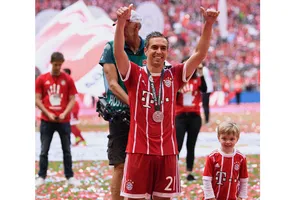 Philipp Lahm trong ngày giã từ sân cỏ
