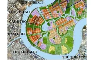 Thêm 4 cây cầu ở đô thị mới Thủ Thiêm