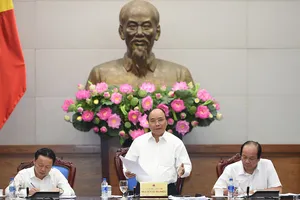 Thủ tướng Nguyễn Xuân Phúc phát biểu tại buổi làm việc