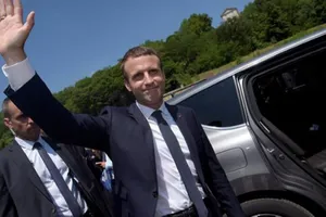 Tổng thống Pháp Emmanuel Macron - Ảnh: Reuters.