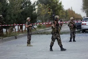 Lực lượng an ninh Afghanistan. Ảnh: Reuters