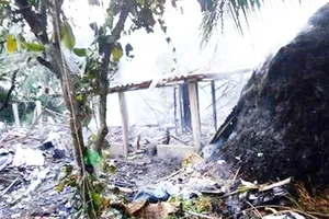 Hiện trường vụ nổ. (Nguồn: Times of India)