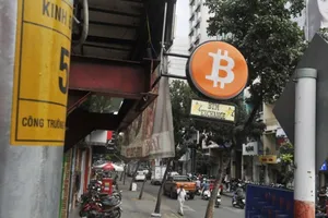 Một điểm giao dịch Bitcoin tại TPHCM        Ảnh: THÀNH TRÍ