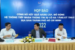 TPHCM nâng cấp, mở rộng hệ thống tiếp nhận sự cố hạ tầng kỹ thuật