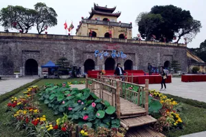 Phục dựng không khí tết xưa tại Hoàng thành Thăng Long