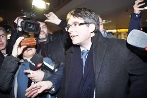 Cựu Thủ hiến Catalonia, ông Carles Puigdemont. (Ảnh: Getty)