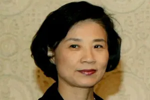 Bà Lee Myung-hee, vợ chủ tịch hãng Korean Air. Ảnh: Yonhap.