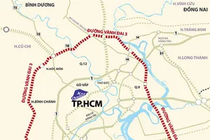 TPHCM và các tỉnh triển khai xây dựng tuyến vành đai 3 đoạn Nhơn Trạch - Tân Vạn - TPHCM