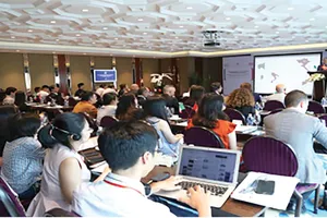 Ông Paolo Lemma - Tham tán Thương mại Ý phát biểu tại sự kiện