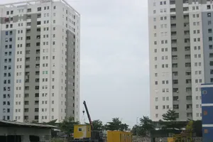 Khu vực được quy hoạch xây dựng Trạm ép rác kín  Ảnh: TRÀ GIANG