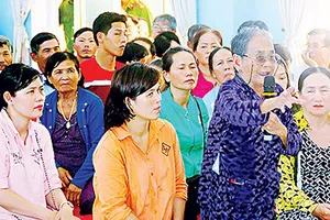 Đối thoại gay cấn ở “điểm nóng” huyện Phù Mỹ