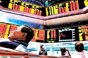 Sắc đỏ ngập tràn thị trường chúng khoán Trung Quốc  ngày 26-10