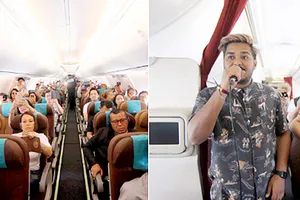 Hàng không Indonesia mang nhạc sống lên máy bay