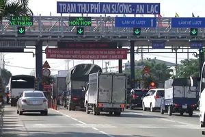 Tiếp tục thu phí trạm An Sương - An Lạc là cho 4 cầu vượt mới