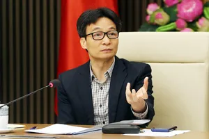 Phó Thủ tướng Vũ Đức Đam chủ trì cuộc giao ban khối giáo dục, đào tạo chiều 28-2. Ảnh: VGP