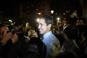 Ông Juan Guaido. Ảnh: Bloomberg