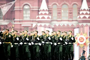 Diễu binh ngày chiến thắng phát xít tại Quảng trường Đỏ, Nga
