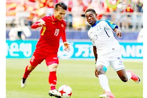 Thua kém đối thủ cả thể lực lẫn thể hình là thiệt thòi lớn đối với U.20 Việt Nam