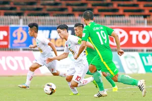 Sau bao năm, Công Phượng vẫn chưa thể là ngòi nổ “đáng gờm” của HAGL. Ảnh: Dương Thu