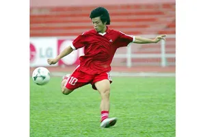 Cậu bé vàng một thời Phạm Văn Quyến. Ảnh: Nguyễn Tuấn