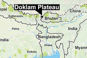 Khu vực cao nguyên Doklam đang tranh chấp mà Trung Quốc gọi là Donglang