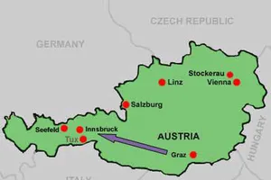 Tai nạn xảy ra trên núi Gabler gần TP Innsbruck, Áo, ngày 27-8-2017