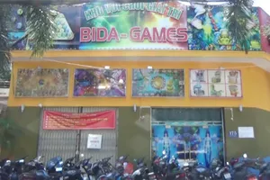 Triệt phá thêm 1 tụ điểm đánh bạc núp bóng trò chơi điện tử