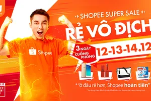 Shopee đạt kỷ lục hơn 1 triệu đơn hàng trong 72 giờ 