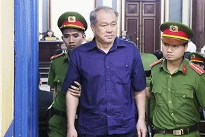 Bị cáo Phạm Công Danh tại phiên tòa xét xử sơ thẩm vụ án “Cố ý làm trái quy định của Nhà nước về quản lý kinh tế gây hậu quả nghiêm trọng” xảy ra tại Ngân hàng TMCP Xây dựng Việt Nam