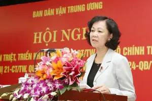 Quán triệt, tổ chức thực hiện các văn bản mới của Bộ Chính trị, Ban Bí thư về công tác dân vận 