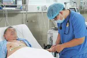 Bệnh nhân L.H. đã qua cơn nguy kịch.