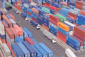 Hàng ngàn container phế liệu tồn tại cảng Cái Mép - Thị Vải