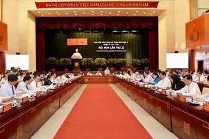 Khai mạc hội nghị lần thứ 26 Ban Chấp hành Đảng bộ TPHCM khóa X