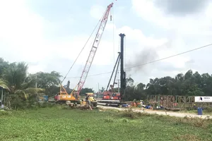 Mờ mịt cao tốc Trung Lương - Mỹ Thuận