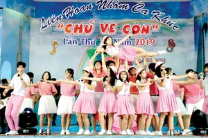 Giải nhất Liên hoan Tiếng hát chú ve con 2019 được trao cho Trường THPT Tây Thạnh