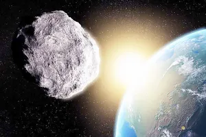 Thiên thạch khổng lồ bay sát Trái đất