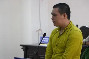 Bị cáo Nguyễn Minh Hiếu tại tòa