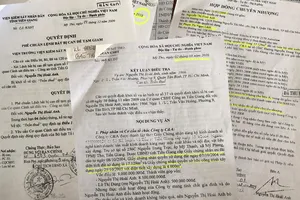 Hồ sơ liên quan đến vụ việc