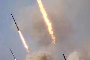 Triều Tiên bắn 3 vật thể không xác định 