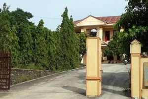 Trụ sở BQL rừng phòng hộ huyện Quảng Ninh nơi ông Lê Chí Tấn làm việc