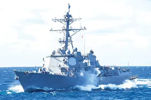 Tàu USS Mustin (DDG 89) của Mỹ      