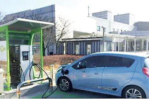 Trạm sạc pin xe điện tại Seoul, Hàn Quốc