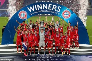 Bayern Munich xứng đáng đoạt chức vô địch Champions League 2020. Ảnh: Getty Images