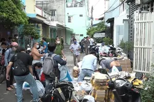 Kiểm tra một điểm làm giả phụ tùng xe máy