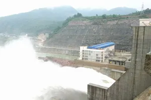 Hồ thủy điện Hương Điền điều tiết nước về hạ du
