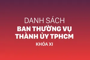 Danh sách Ban Thường vụ Thành ủy TPHCM khóa XI