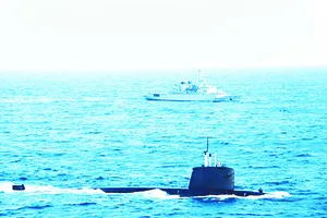 Tàu ngầm SNA Emeraude của Pháp từng thực hiện tuần tra ở Biển Đông