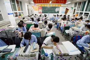 Một lò luyện thi ở Trung Quốc