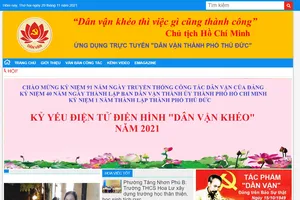 Kỷ yếu điện tử điển hình “Dân vận khéo” năm 2021