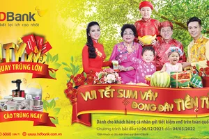 Đón xuân Nhâm Dần, gửi tiết kiệt 5 triệu, tìm tỷ phú cùng HDBank 